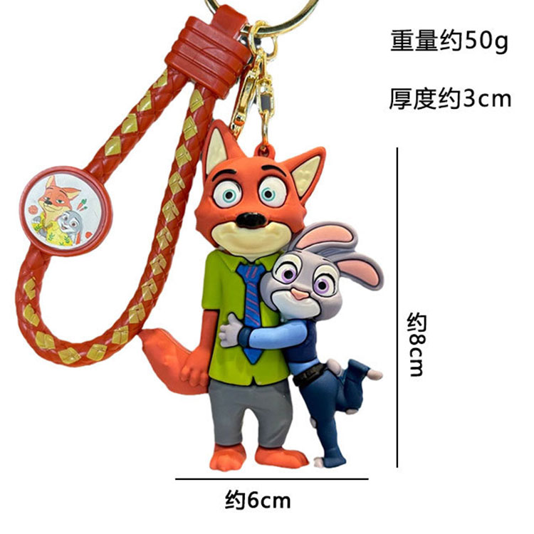 楽天市場】【選べる4種類】ズートピアキーホルダー ラバーストラップ