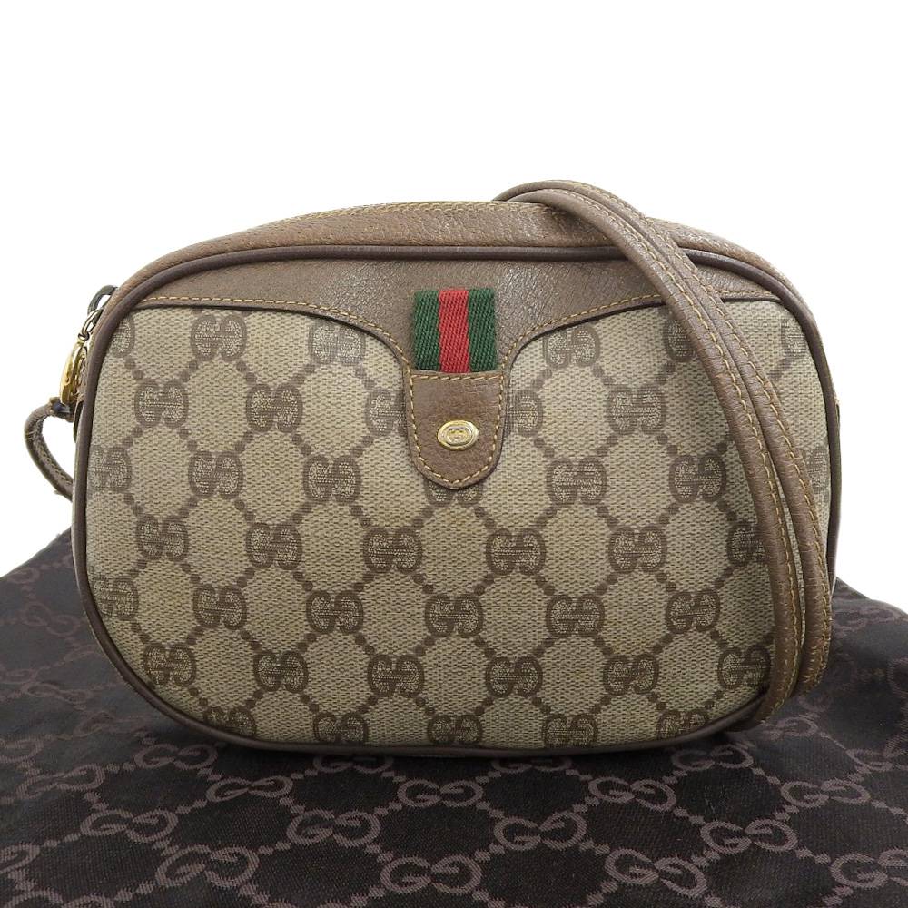 楽天市場】【本物保証】 布袋付 グッチ GUCCI オールドグッチ シェリー