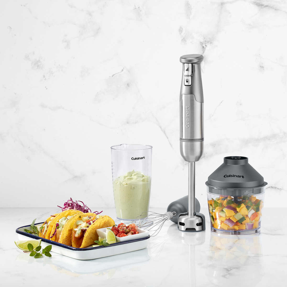 楽天市場】【箱傷み品】クイジナート ハンドブレンダー チョッパー付き