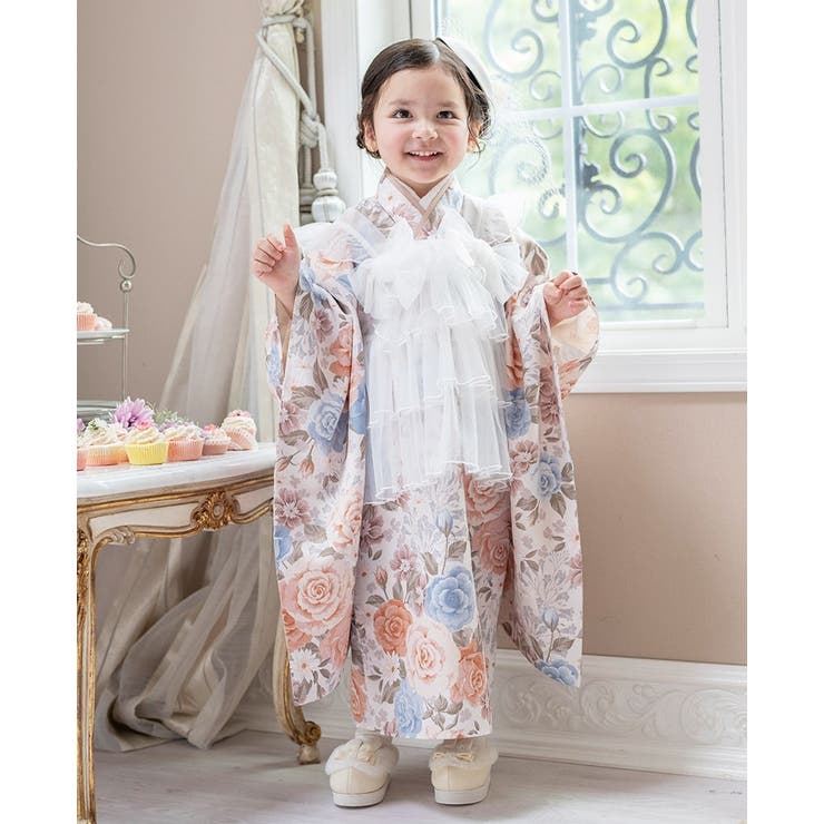 楽天市場】Catherine Cottage チュールフリルエプロン+着物ワンピース