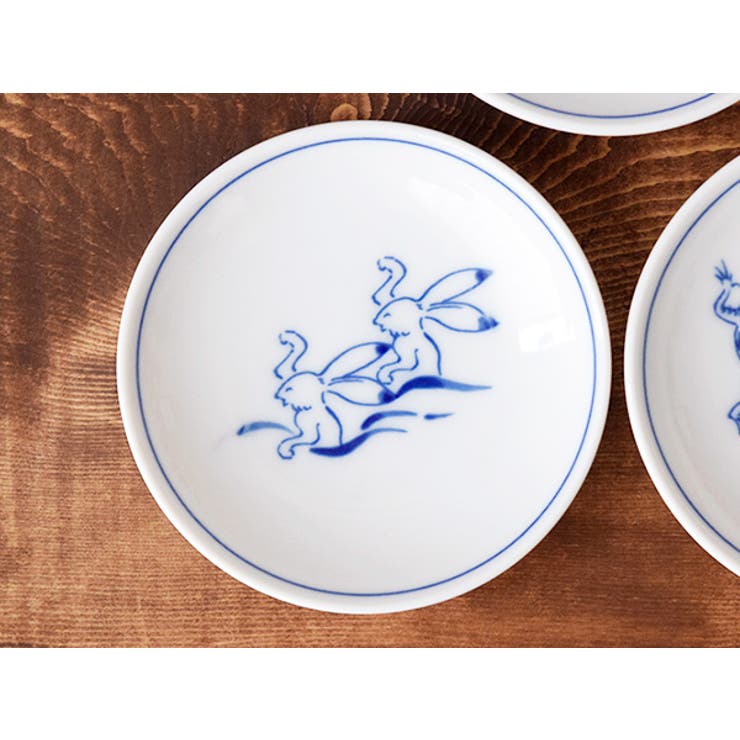 楽天市場】EAST table 小皿 10cm ギガリンピック 鳥獣戯画小皿 絵付け