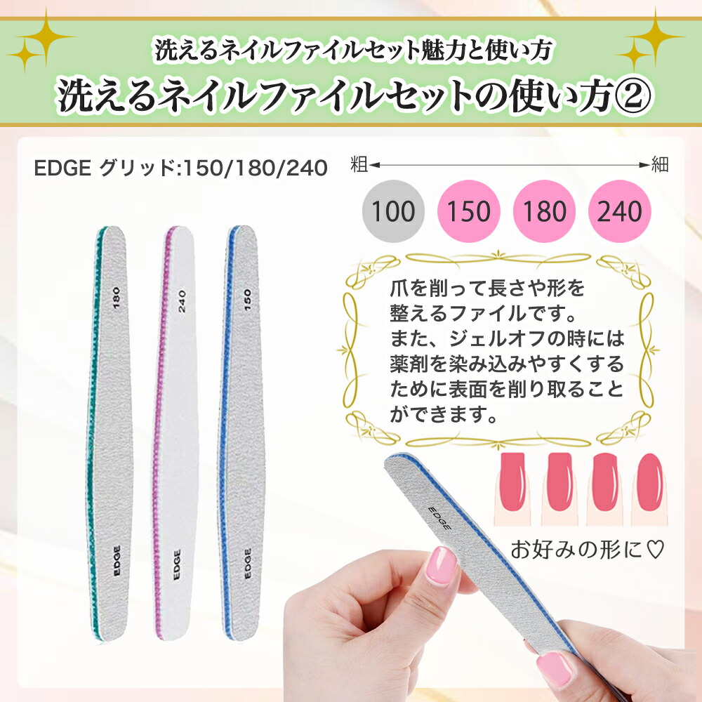 楽天市場】【ar9月号掲載！】ガラス製 爪やすり と ネイルファイル