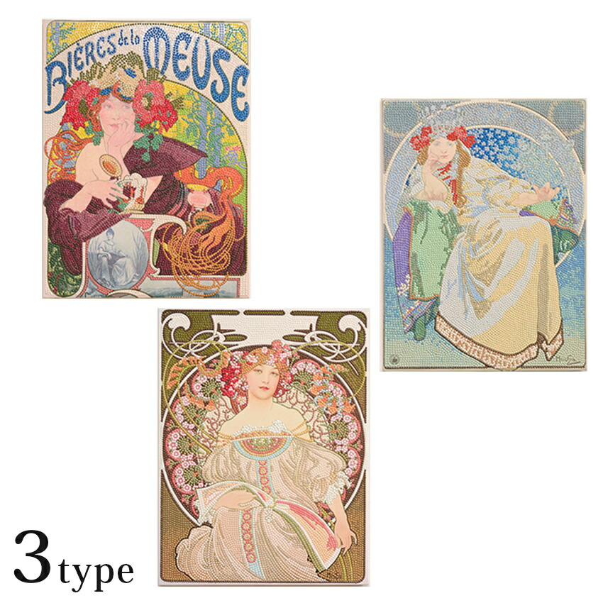 楽天市場】ダイヤモンドフィックス MUCHA ミュシャ 30×40cm