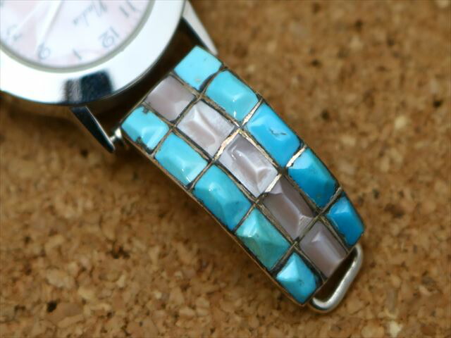 楽天市場】インディアンジュエリー ズニ族 ターコイズ ホワイトシェル