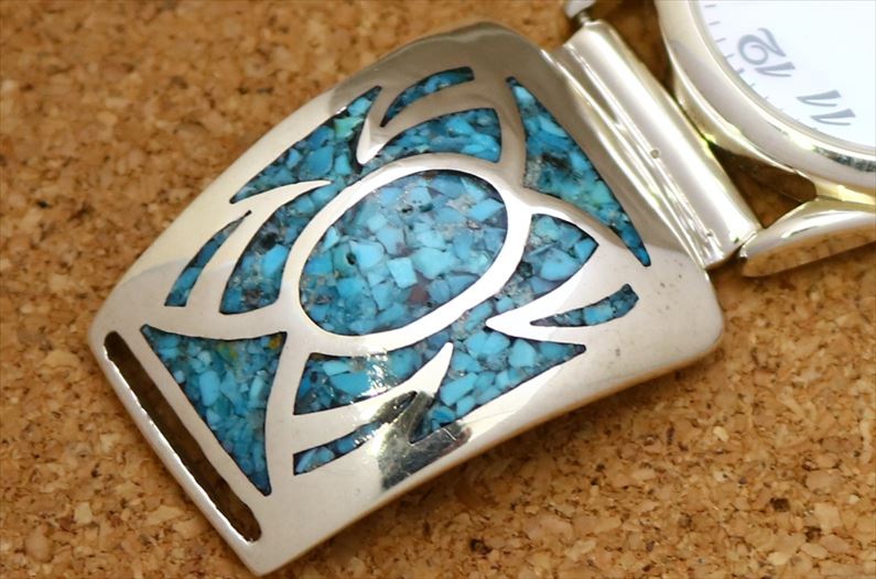 楽天市場】インディアンジュエリー ナバホ族 ターコイズ チップ
