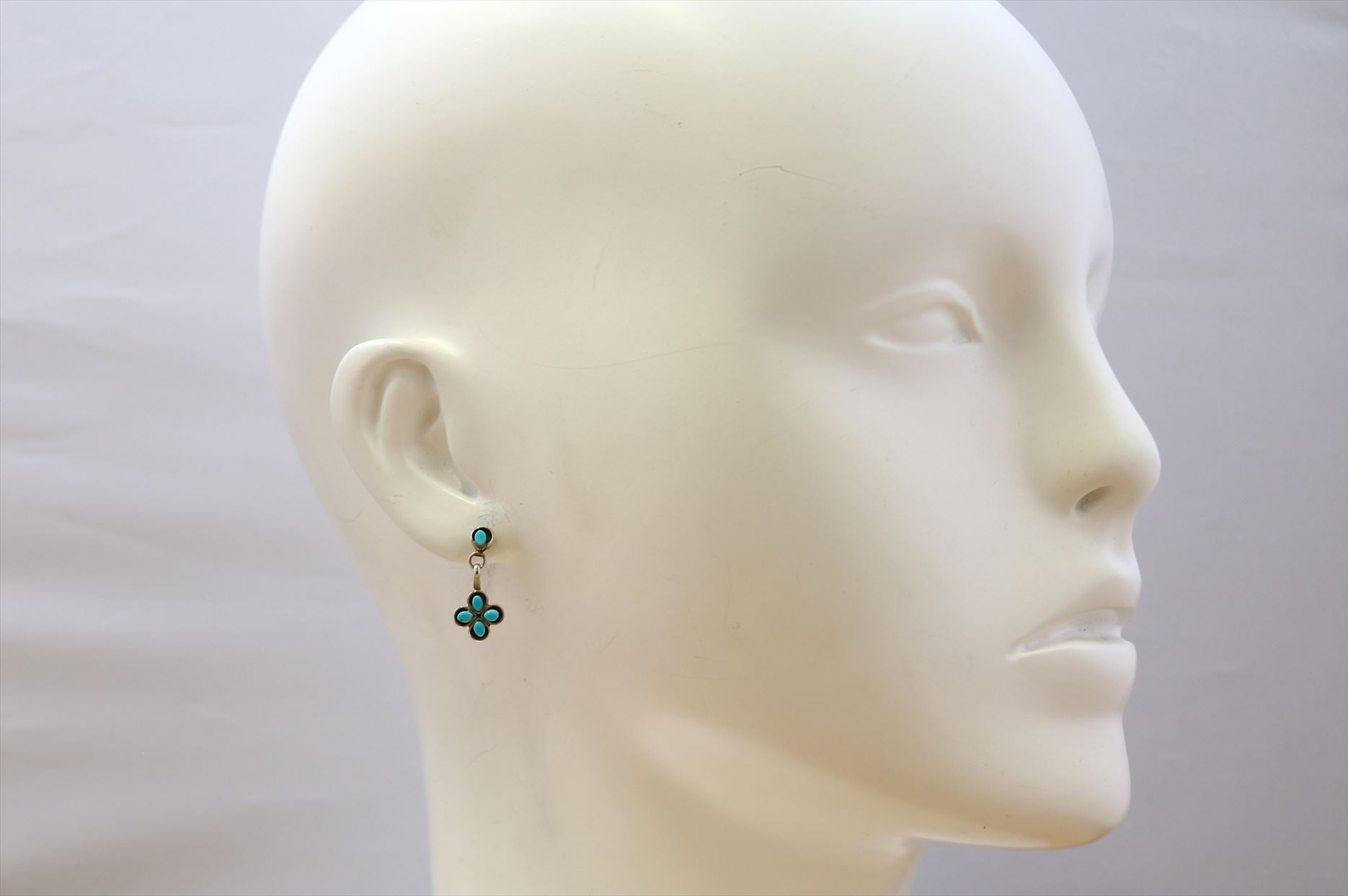 楽天市場】インディアンジュエリー ズニ族 ターコイズ フラワー 花