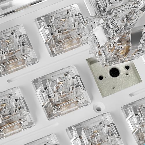 楽天市場】OUSEITECH X EWEADN V99 ゲーミングキーボード 透明