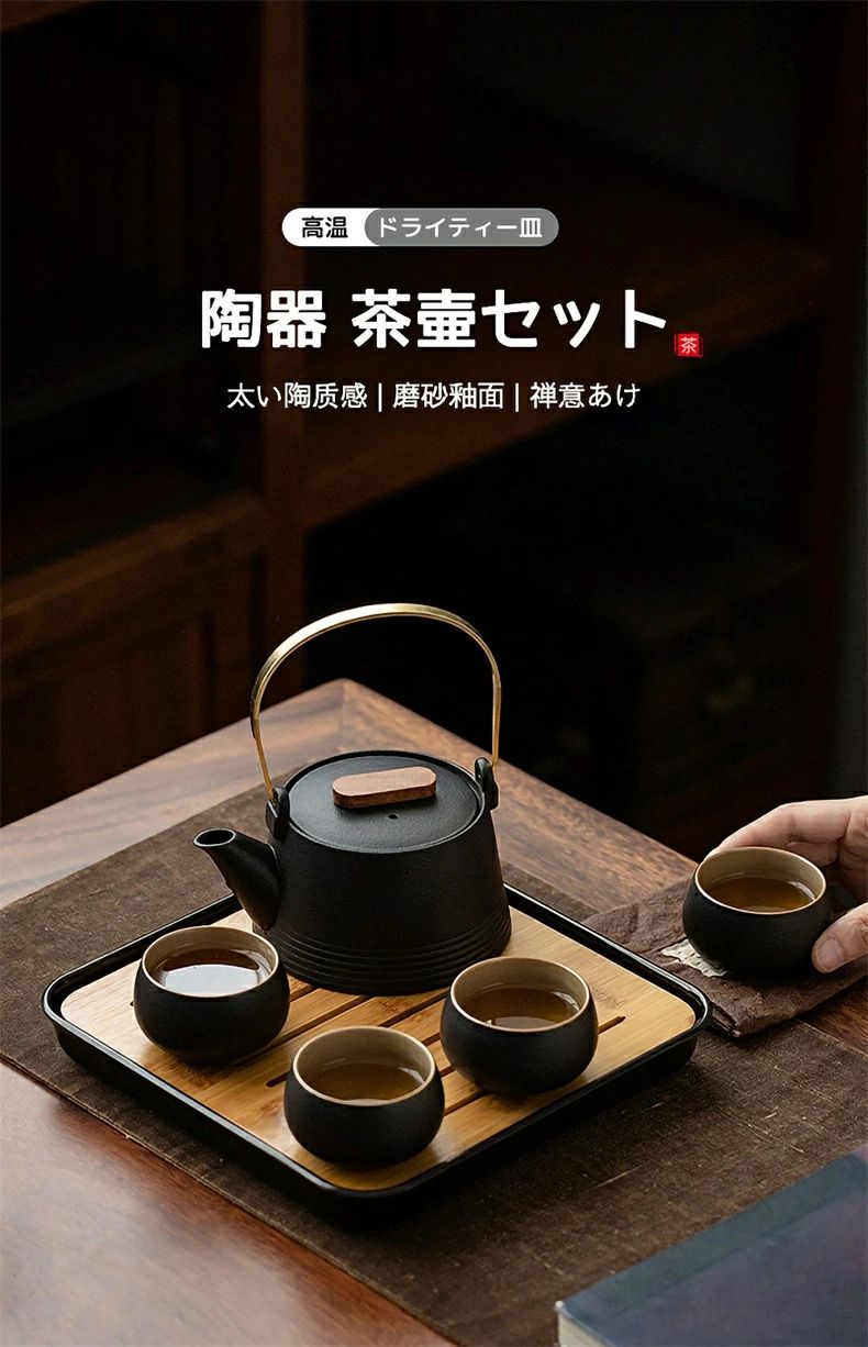 楽天市場】茶器セット ップ 8点セット煎茶道具 煎茶器セット 陶器 茶壷