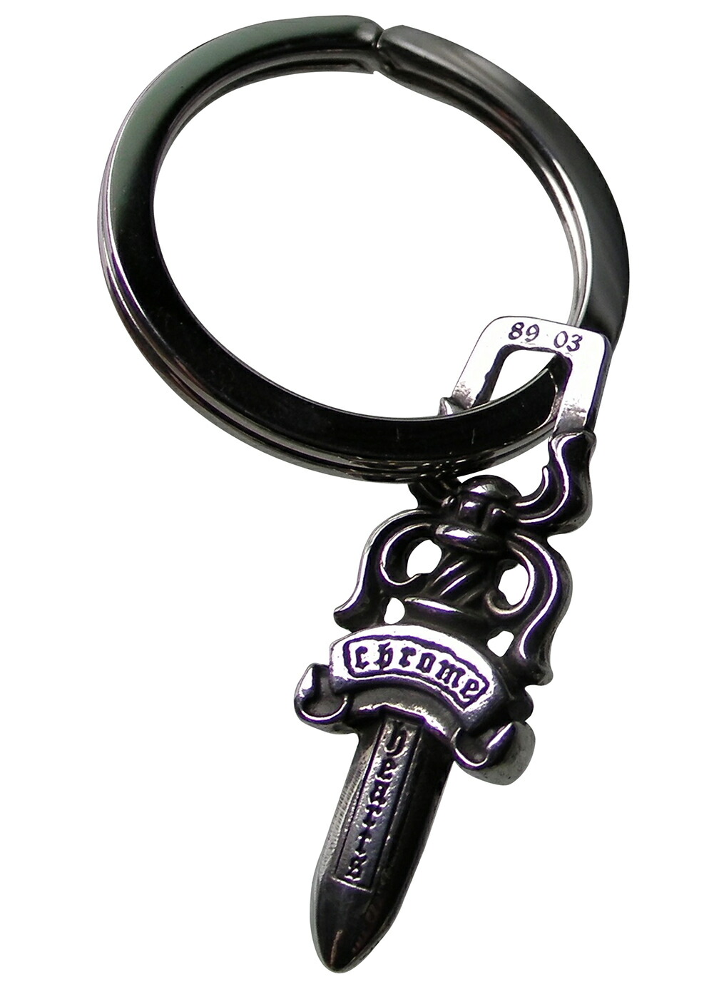 楽天市場】CHROME HEARTS SPLIT RING W/ #5 DAGGERクロムハーツ ＃5