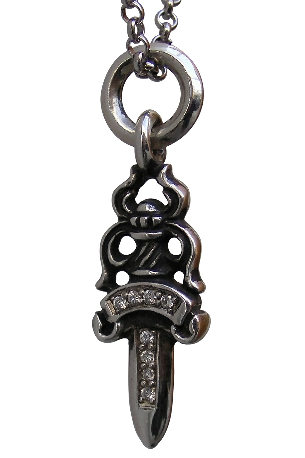 楽天市場】CHROME HEARTS DAGGER CHARM #5 PAVE DIAMOND クロムハーツ
