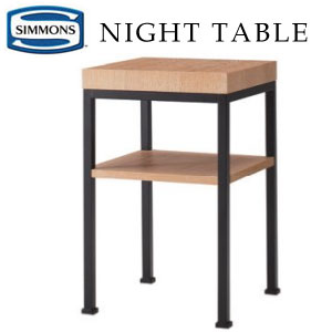 楽天市場】シモンズ ナイトテーブル KA1311 約幅35×奥行35×高さ55.5cm