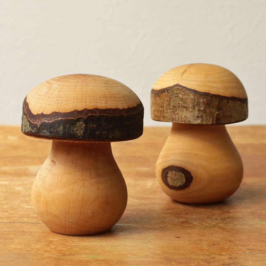 楽天市場】ドイツ製 オブジェ 木製 キノコ 北欧 置物 玄関 インテリア