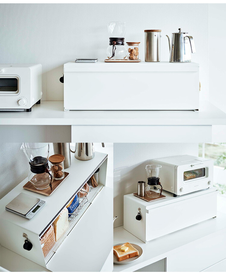 楽天市場】Tower ブレッドケース ワイド （32L 耐荷重10kg キッチン