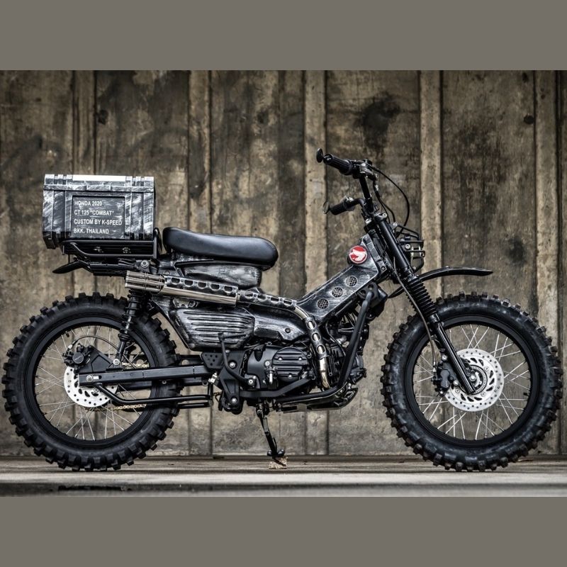 楽天市場】ホンダ ハンターカブ CT125 ガトリングマフラー CT48