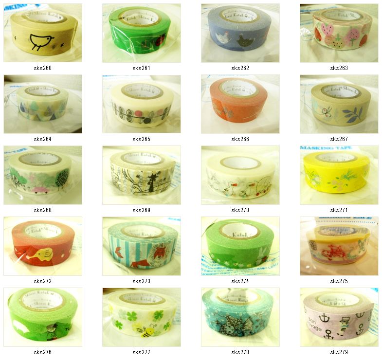楽天市場】Masking tape 15mm*10m Shinzi Katoh シンジカトウ