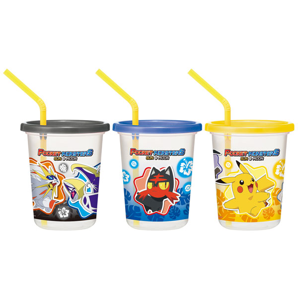 楽天市場】【在庫処分】ポケモン ストロー付きコップ / ストロー付