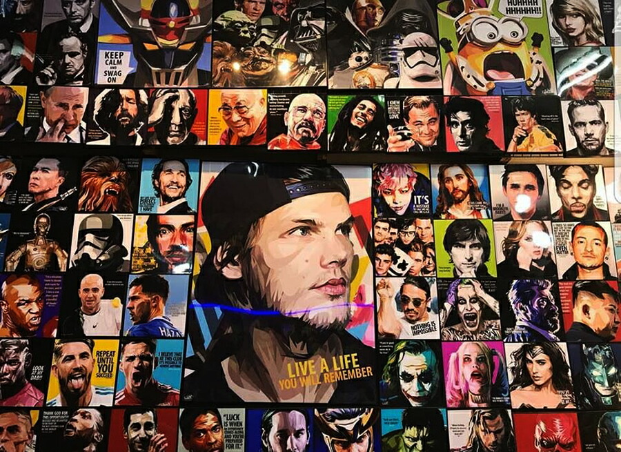 楽天市場】ポップアートフレーム Michael Jackson マイケル