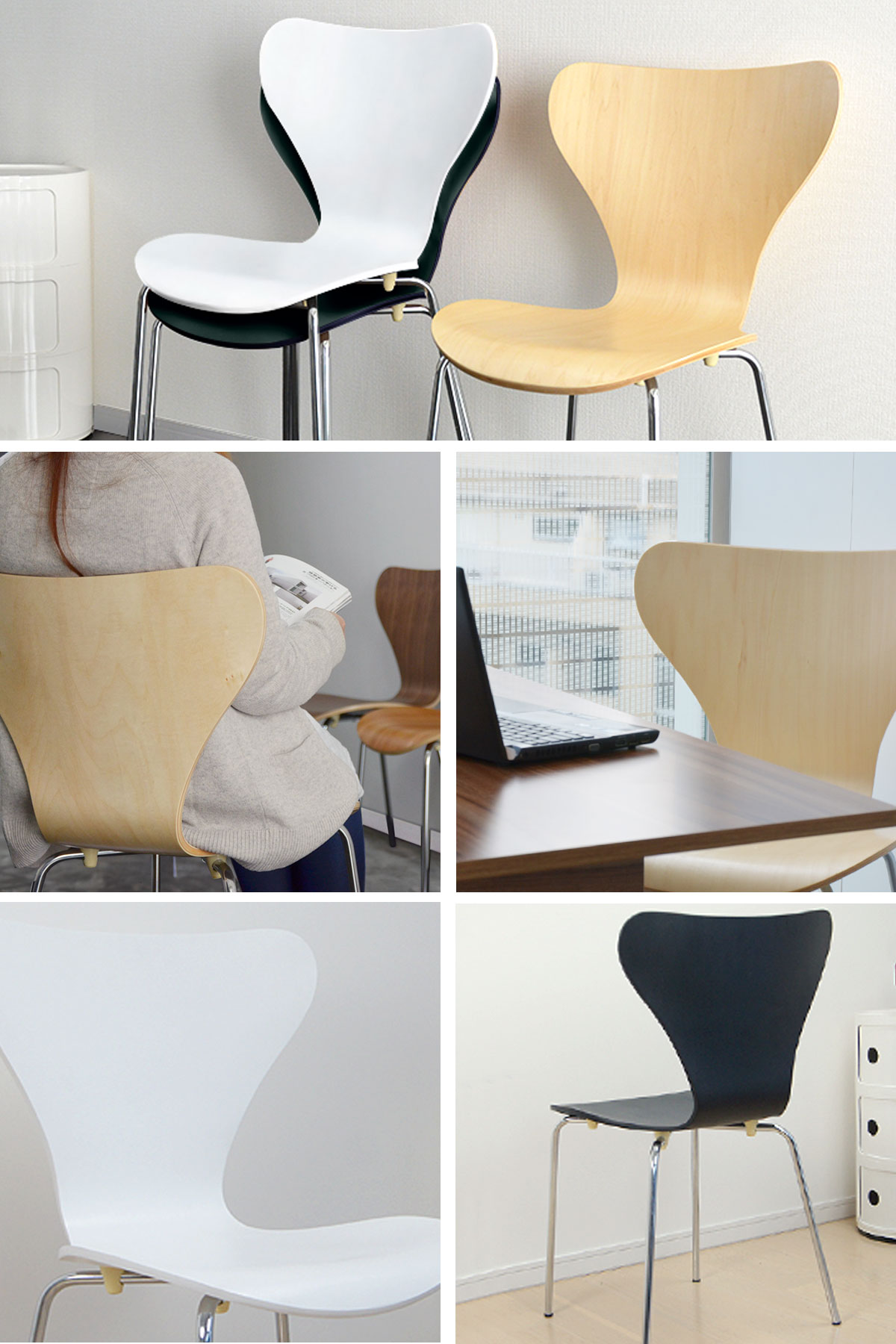 楽天市場】【楽天1位】ダイニングチェア 4脚セット 北欧 プライウッド