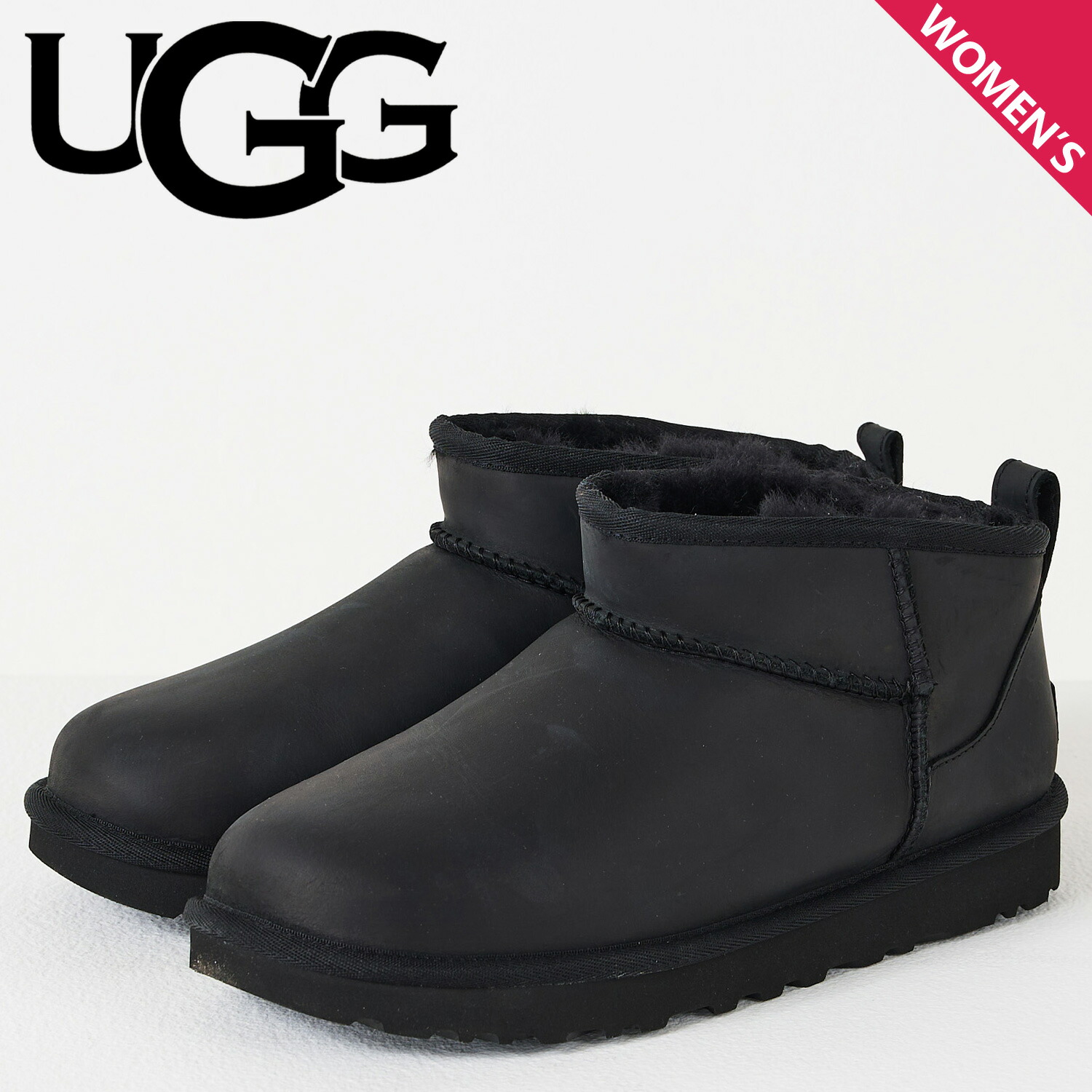 楽天市場】ugg classic ultra mini blackの通販
