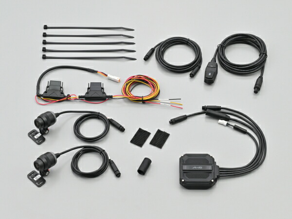 楽天市場】47750 DAYTONA デイトナ MiVue M802WD バイク専用前後2