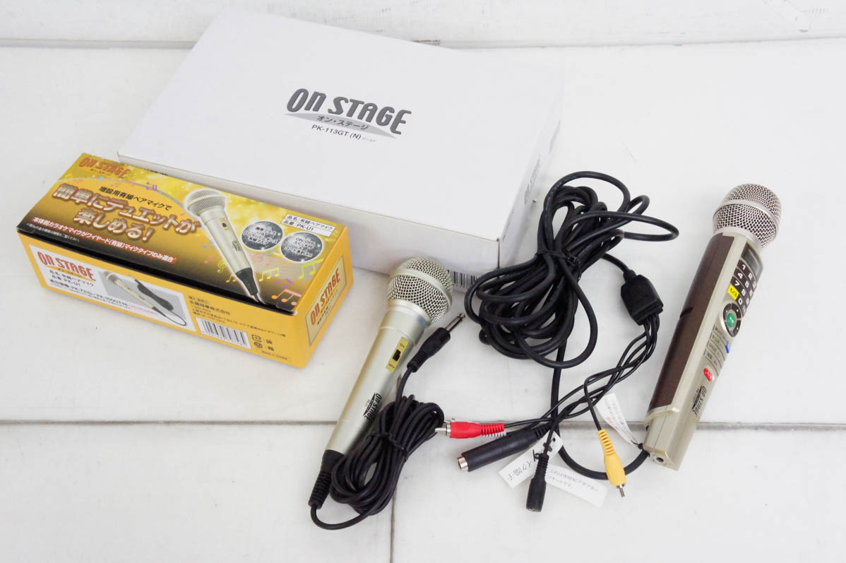 楽天市場】オンステージ カラオケ マイクの通販