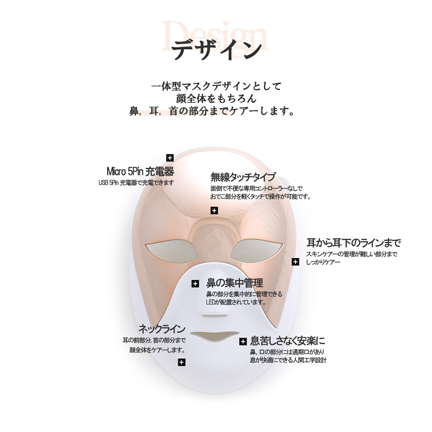 楽天市場】CELLRETURN LED Mask Premium LEDマスク 美顔器 表情筋 ハリ