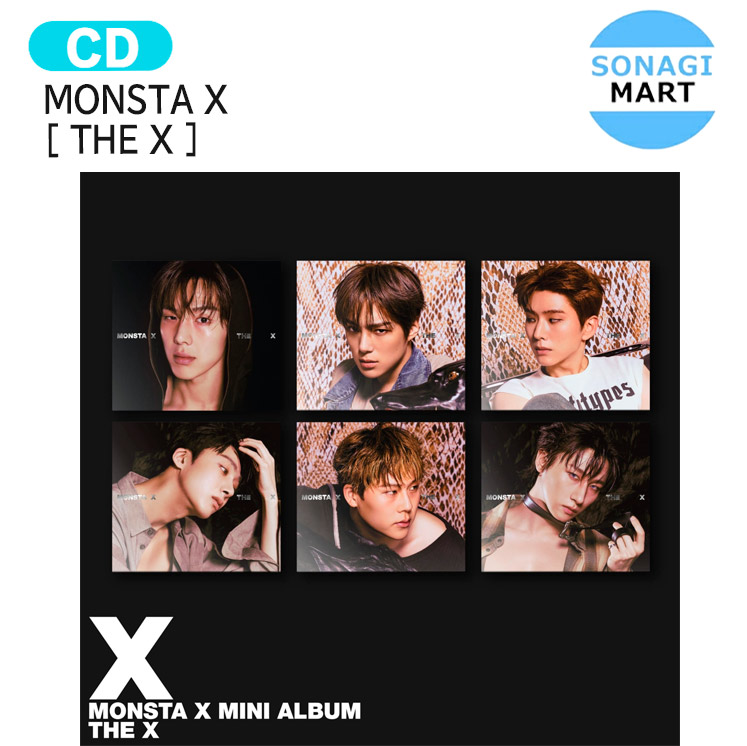 楽天市場】MONSTA X DIGIPACK VER. [ THE X ] 6種ランダム 13th mini