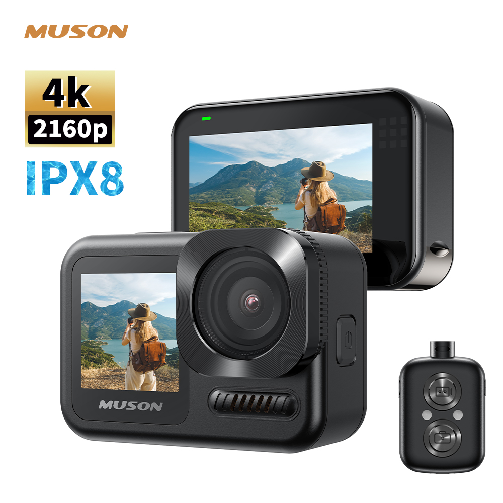 楽天市場】【IPX8本機防水20M】アクションカメラ 4K 60fps 48MP