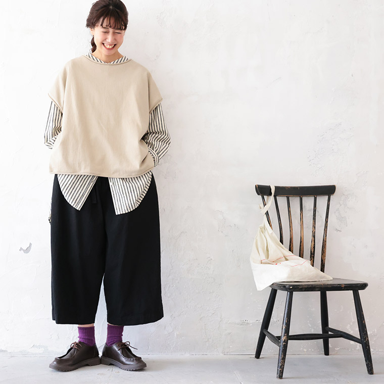 楽天市場】店長がつくったゆるっと穿けて、サマになるパンツ S/M/L/LL