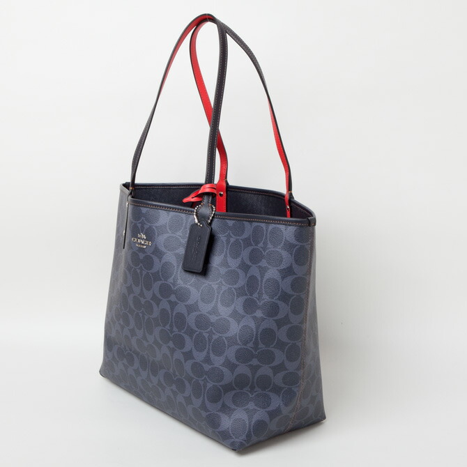 楽天市場】コーチ COACH トート デニム シグネチャー PVC レザー