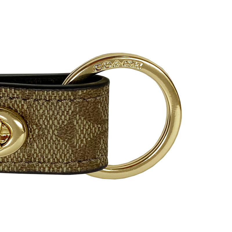 楽天市場】コーチ COACH キーリング シグネチャー トリガー スナップ