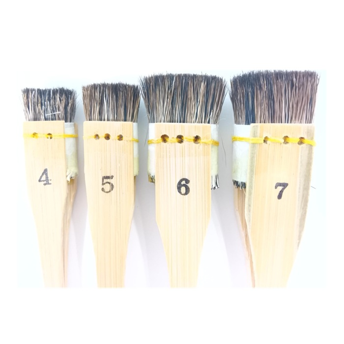 楽天市場】takeda ボカシ刷毛 鹿毛 3号 1本入り 鹿毛刷毛 3号 水彩筆