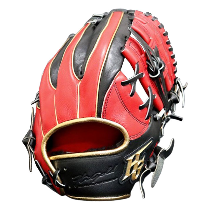 楽天市場】ハイゴールド 軟式グローブ（カラーレッド）（グローブ