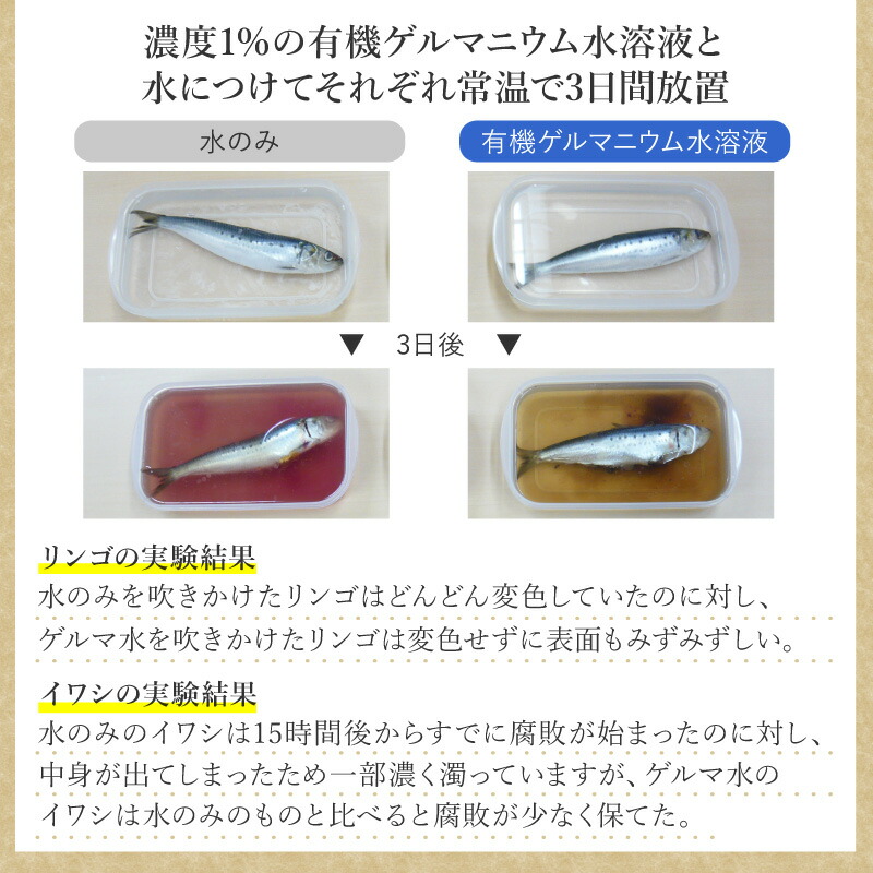 楽天市場】有機ゲルマニウム（粉末）Ge-132P 10g×5本 約5.5ヶ月分