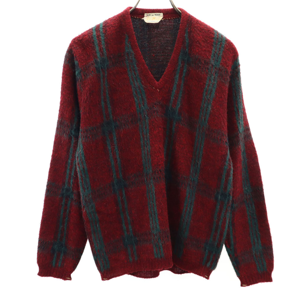 楽天市場】古着 キングスウェイ 60s 70s ヴィンテージ モヘア 長袖 V