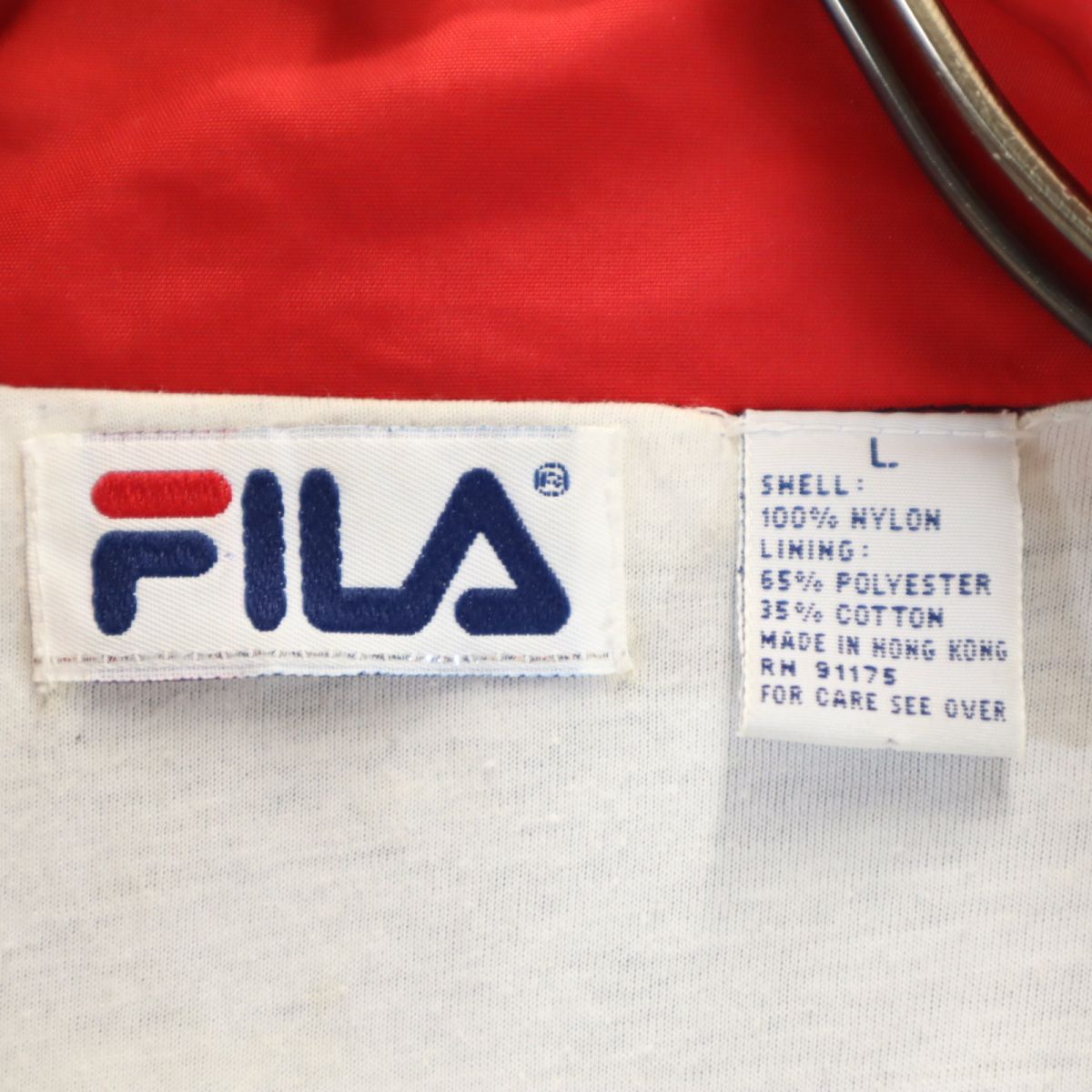 楽天市場】古着 FILA フィラ 90s オールド ナイロンジャケット L