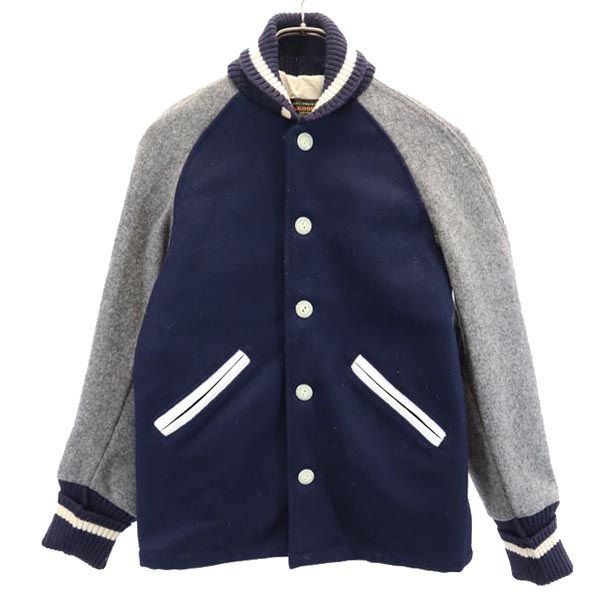 楽天市場】古着 SKOOKUM スクーカム USA製 ボタン スタジャン 30