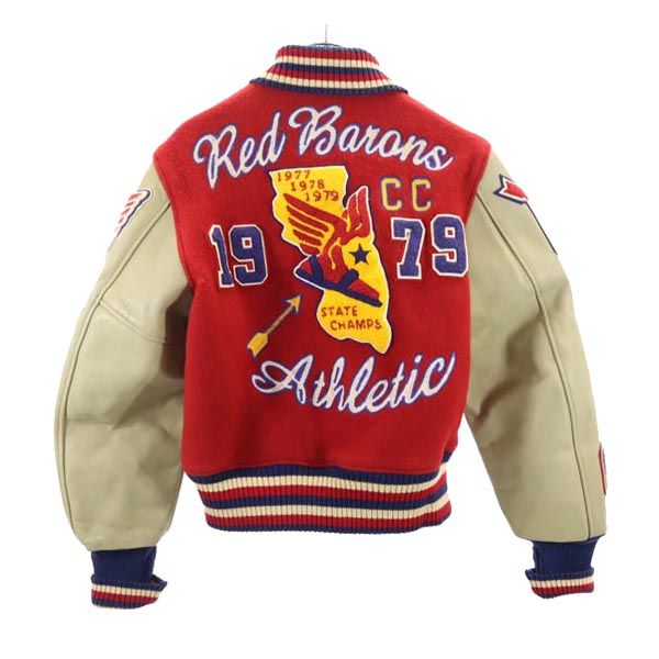 楽天市場】スタイルアイズ フルデコ レタードワッペン スタジャン 38