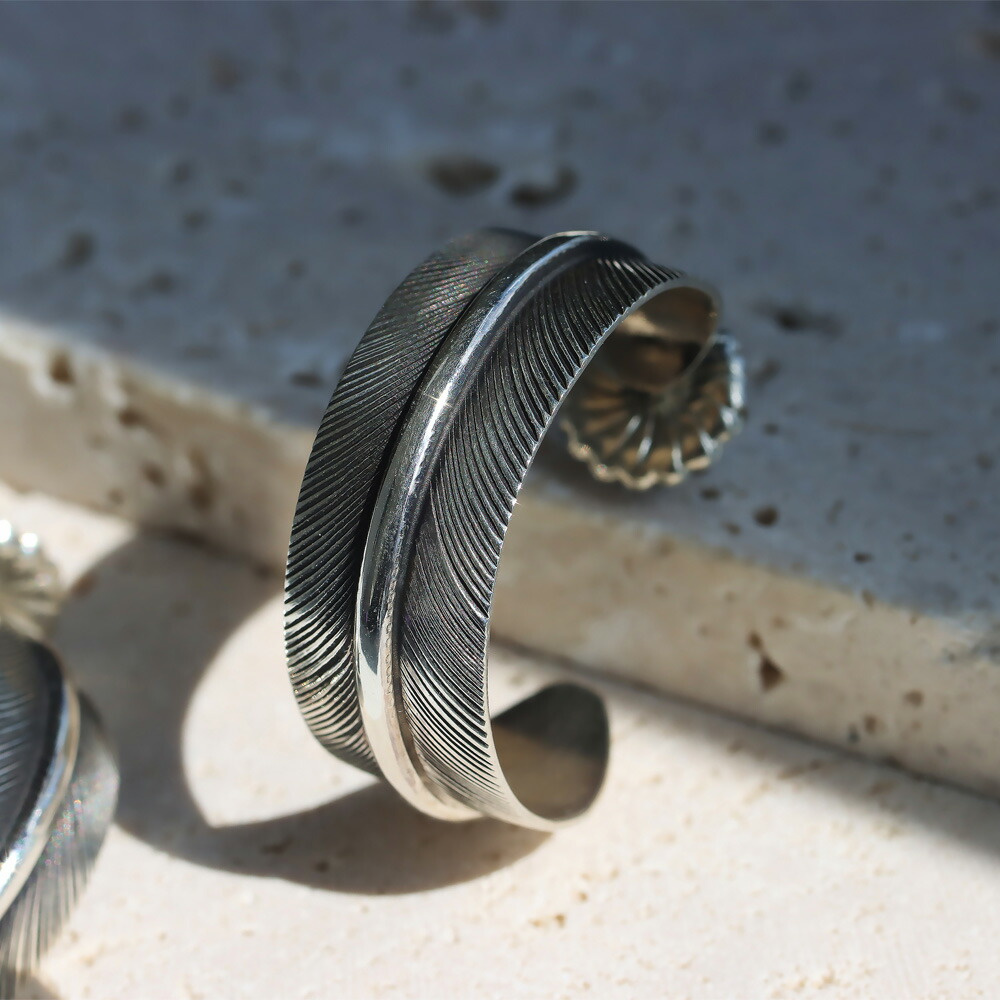 楽天市場】HARPO アルポ ハルポ【BO217】ナバホフェザーフープピアス