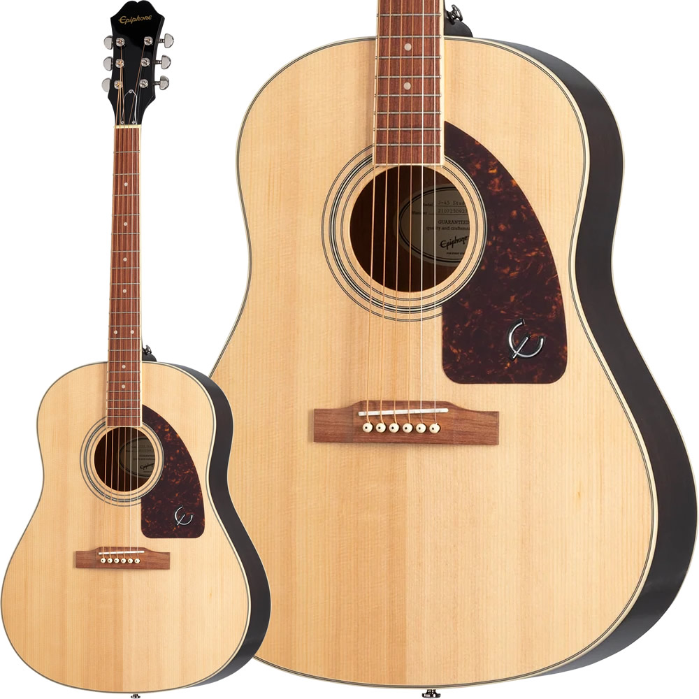 楽天市場】Epiphone Inspired by Gibson J-45 Studio (Natural