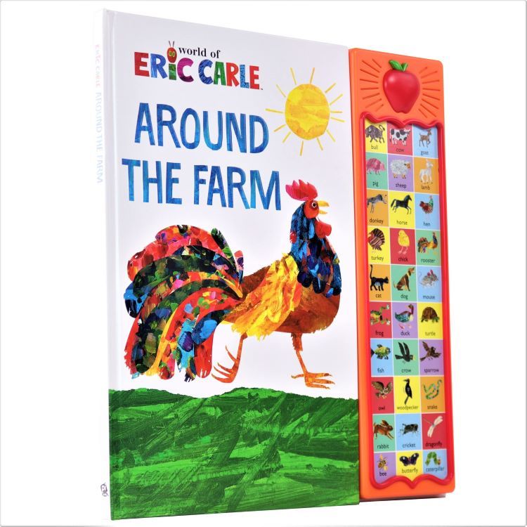 楽天市場】【音のでる絵本】Around the Farm [ Eric Carle