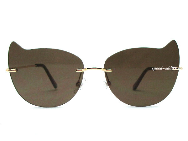 楽天市場】CAT FLAT LENS SUNGLASS（キャットフラットレンズサングラス
