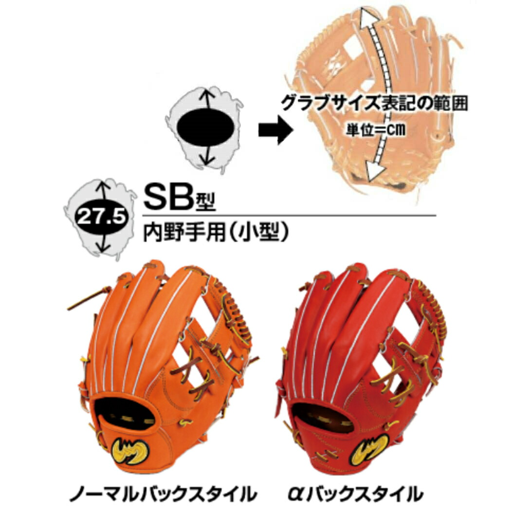 楽天市場】ジームス Zeems 限定 軟式用グラブ 内野手用 三方親
