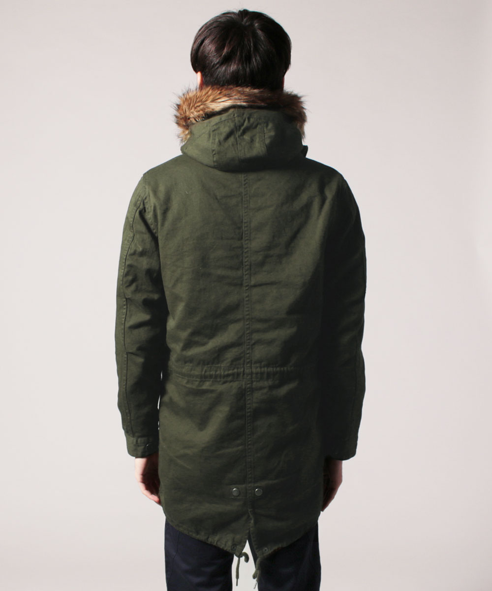 楽天市場】コート モッズコート メンズ 秋 冬 春 取り外し ライナー