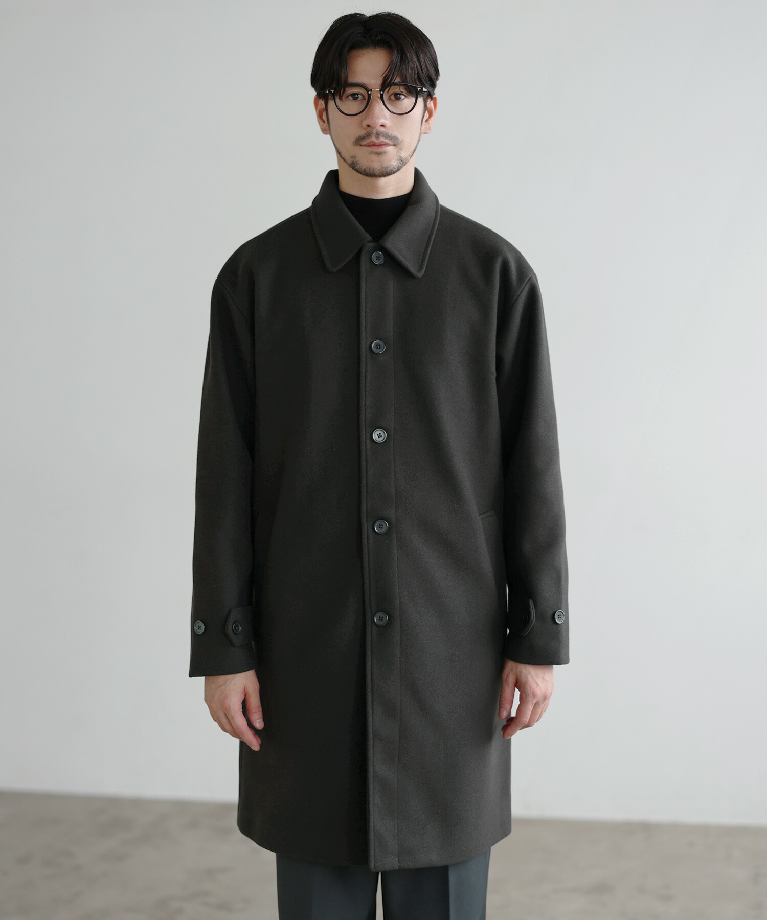 楽天市場】ステンカラーコート ロングコート アウター メンズ メンズ