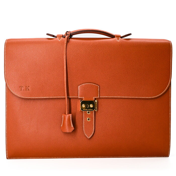 楽天市場】【緑屋質屋】エルメス サックアデペッシュ38cm ボックス