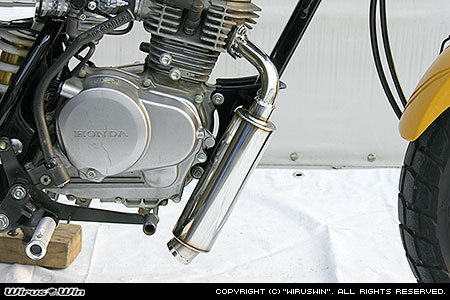 楽天市場】WirusWin エイプ100 ロッドショート マフラー