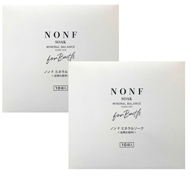 楽天市場】マッコイ ノンF ミネラルソーク 10袋 2個セット（20袋
