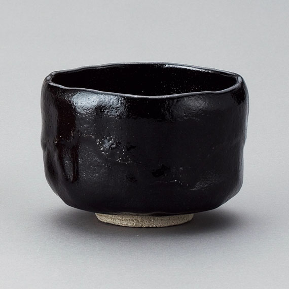 楽天市場】□【茶道具 / 楽茶碗】 十四代 覚入 / 黒茶碗 (写) : 抹茶と