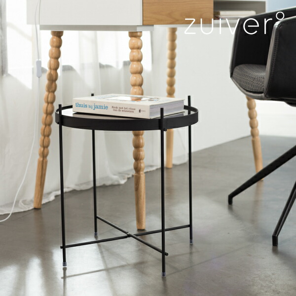 楽天市場】Zuiver サイドテーブル ローテーブル ガラス ブラック 丸